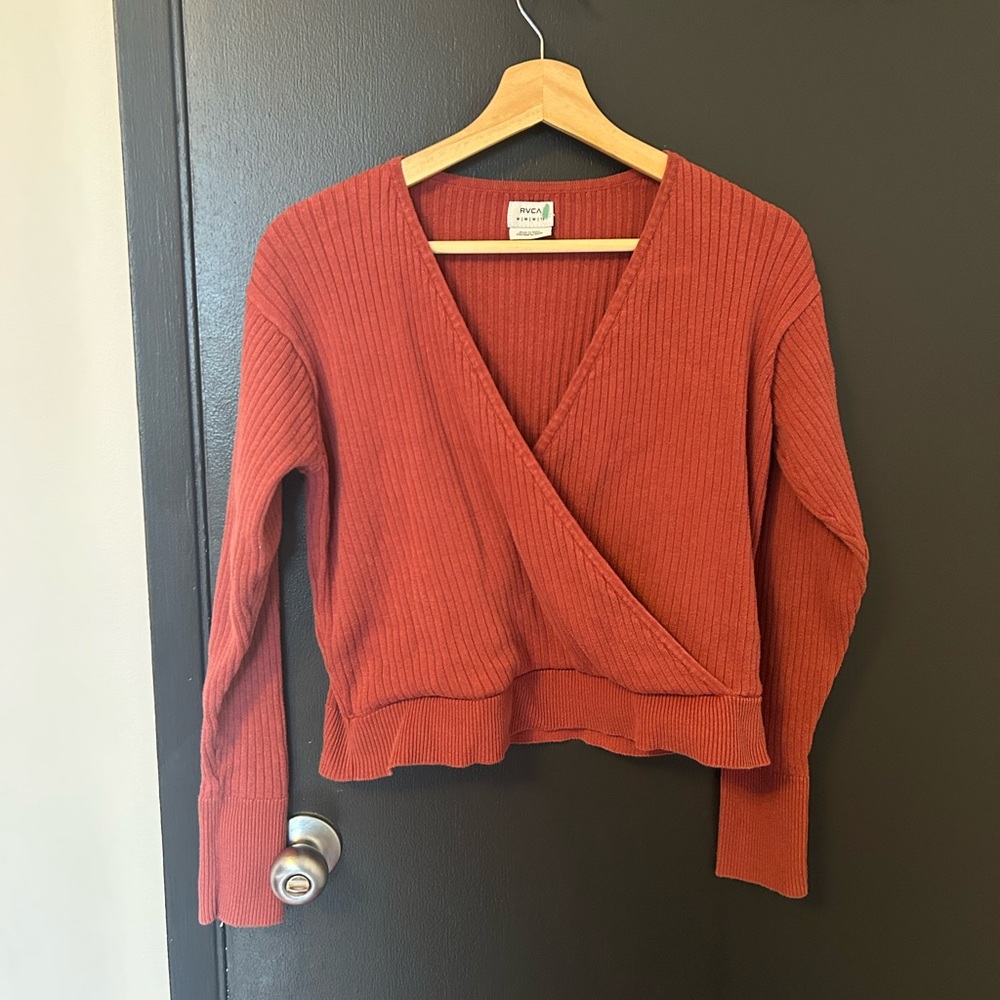 RVCA Ribbed Wrap Style Longsleeve